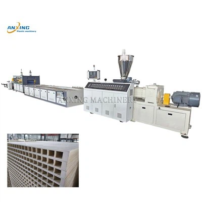 آلة بثق لوحة الباب البلاستيكية WPC 800 مم 900 مم